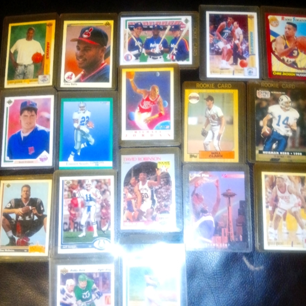 Collector item basketball/ baseball /hockey cards